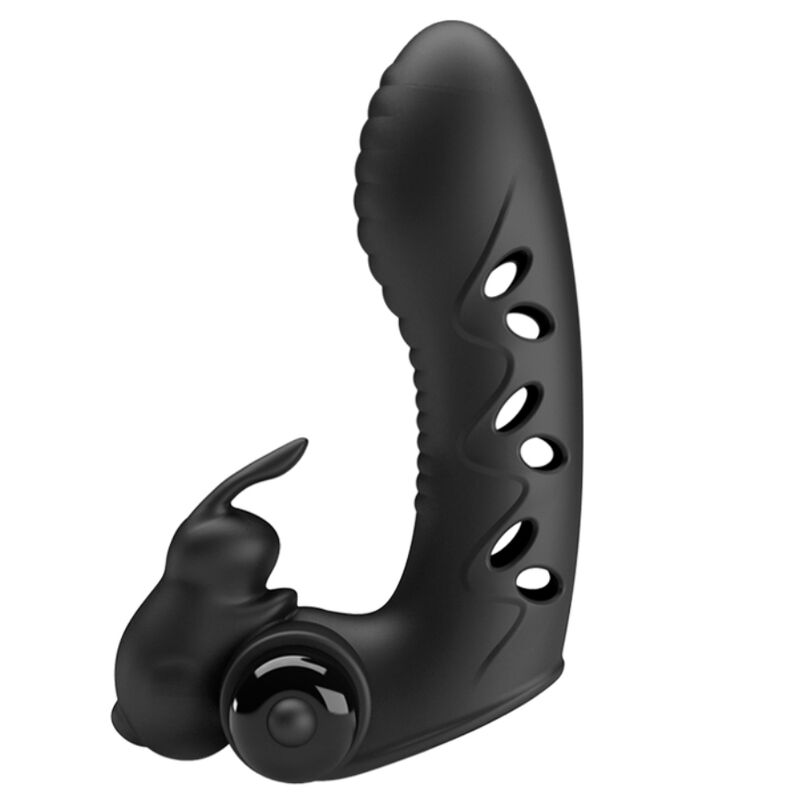 Stimulateur Clitoridien Doigt Vance Lapin 2 Moteurs 10 Vibrations - Pretty Love