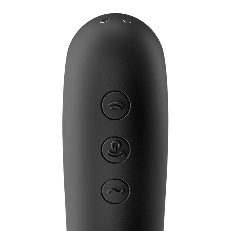 Stimulateur Clitoridien Dual Kiss Air Pulse Vibrations - Satisfyer