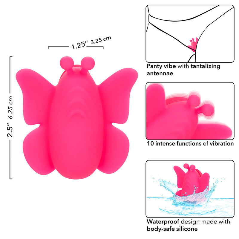 Stimulateur Clitoridien Flutter Vibe Magnétique 10 Vibrations - CalExotics