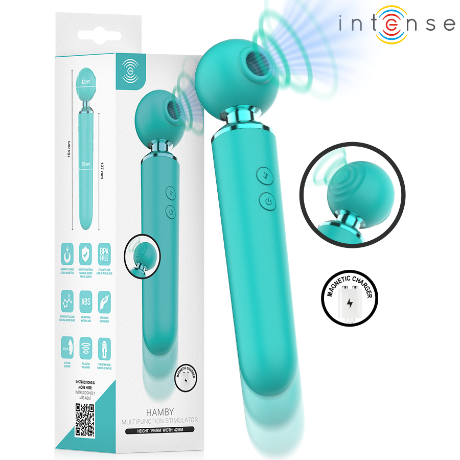 Stimulateur Clitoridien Hamby Succion et Vibration Étanche - Intense