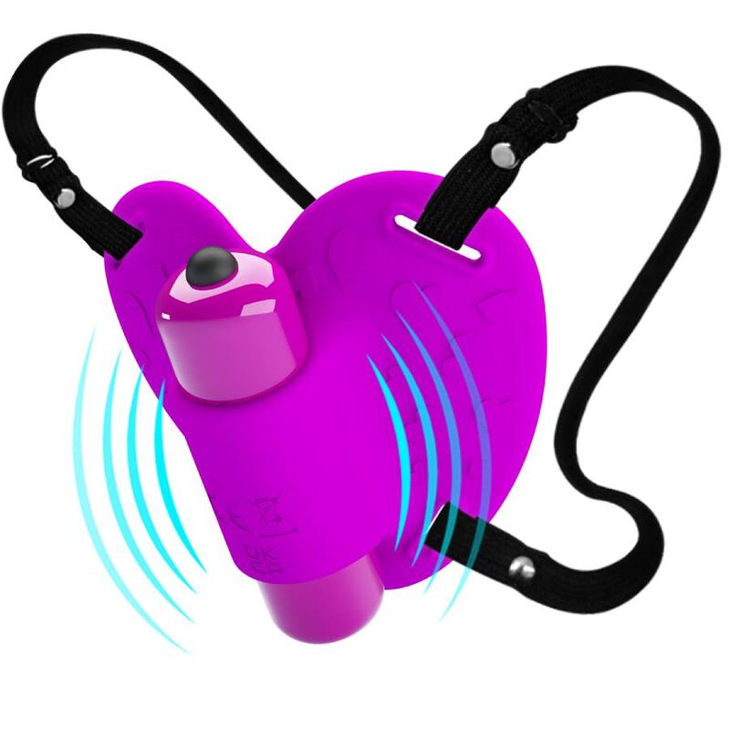 Stimulateur Clitoridien Heartbeat 10 Modes de Vibration en Silicone - Pretty Love