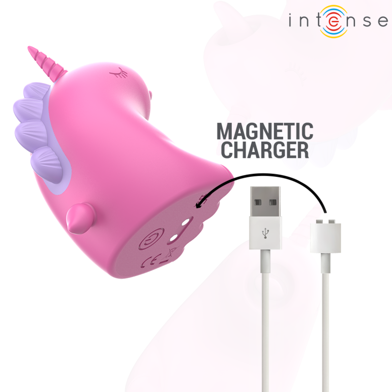 Stimulateur Clitoridien Langue Rotative 360° Pinkie Licorne IPX7 - Intense