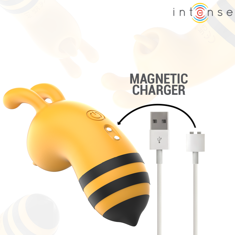 Stimulateur Clitoridien Maya Langue Rotative 360° Abeille IPX7 - Intense