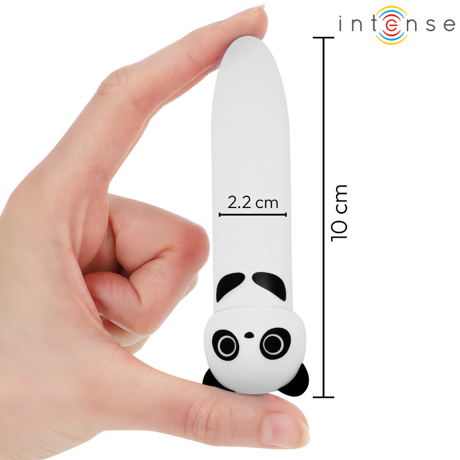 Stimulateur Clitoridien Poh Panda Bullet Vibrant USB 8 Modes - Intense
