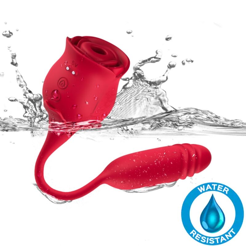 Stimulateur Clitoridien Roseknight Aspiration et Vibration 2-en-1 - Armony