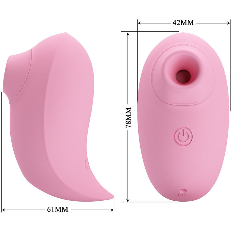 Stimulateur Clitoridien Sans Contact Inhale Bird 7 Modes Fonction Mémoire - Romance