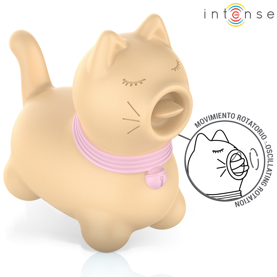 Stimulateur Clitoridien Toulouse Langue Rotative 360° Rechargeable - Intense Fun Toys