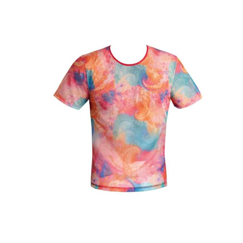 T-Shirt Homme Falcon Lycra Imprimé Banane Ajustement Près du Corps - Anais Men