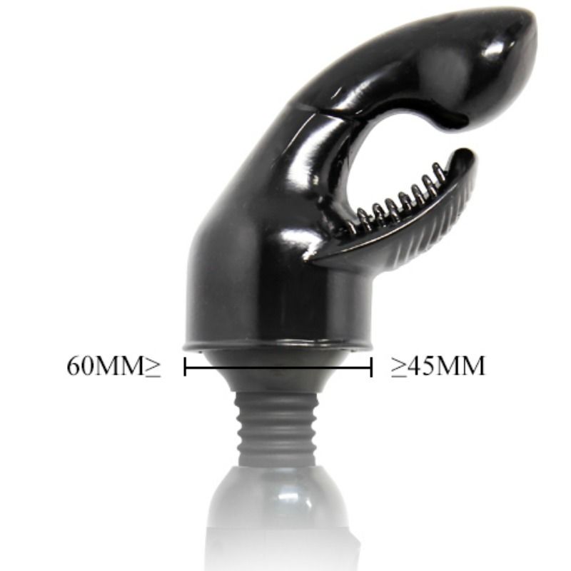 Tête Interchangeable Point G et Clitoris pour Vibromasseur Wand - Baile