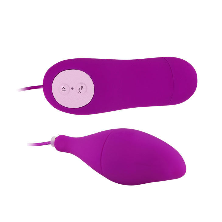 Œuf Vibrant Pleasure Shell 12 Modes Filaire Silicone - Baile