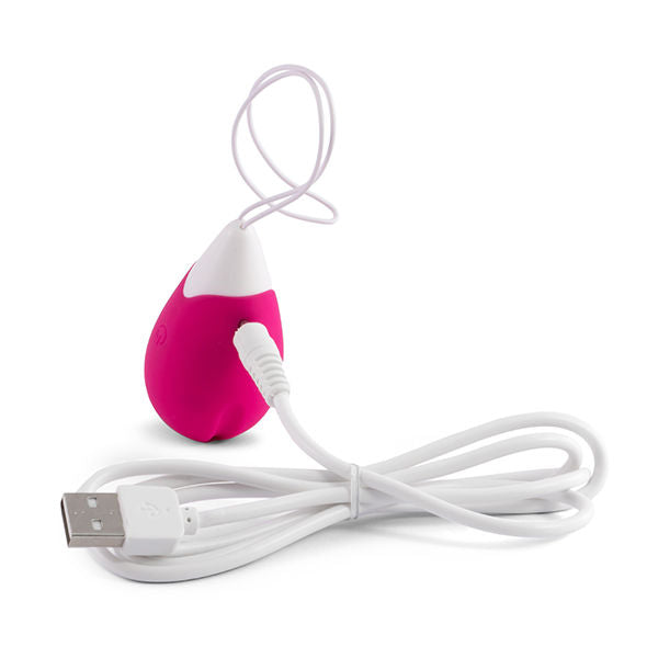 Œuf Vibrant Télécommandé Jan 10 Modes Rechargeable USB - Intense