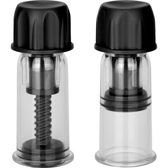 Ventouses à Tétons Colt Aspiration Réglable Plastique Souple - Calexotics