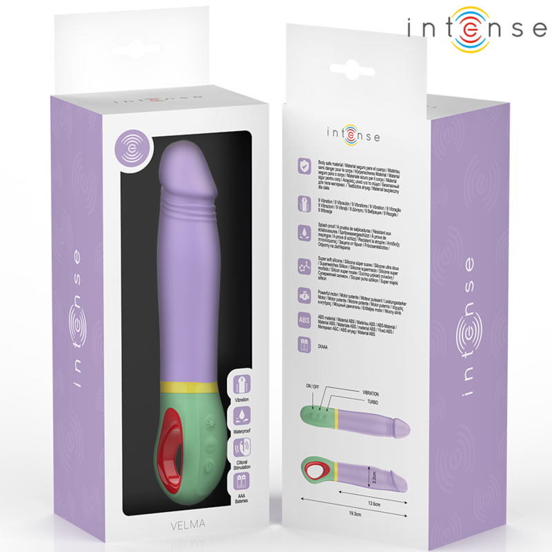 Vibromasseur Classique Velma Silicone IPX7 Multi-Vitesses - Intense