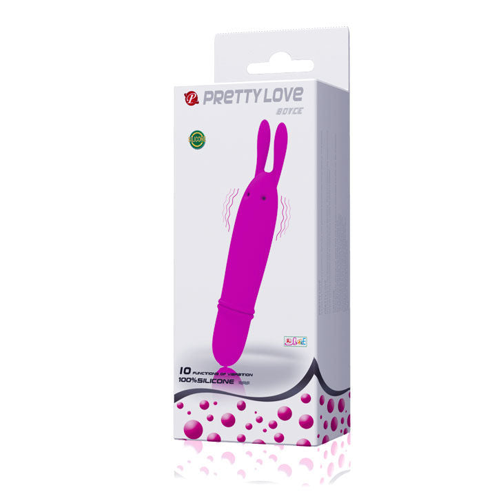 Vibromasseur Clitoridien Boyce Silicone 10 Vibrations Étanche - Pretty Love