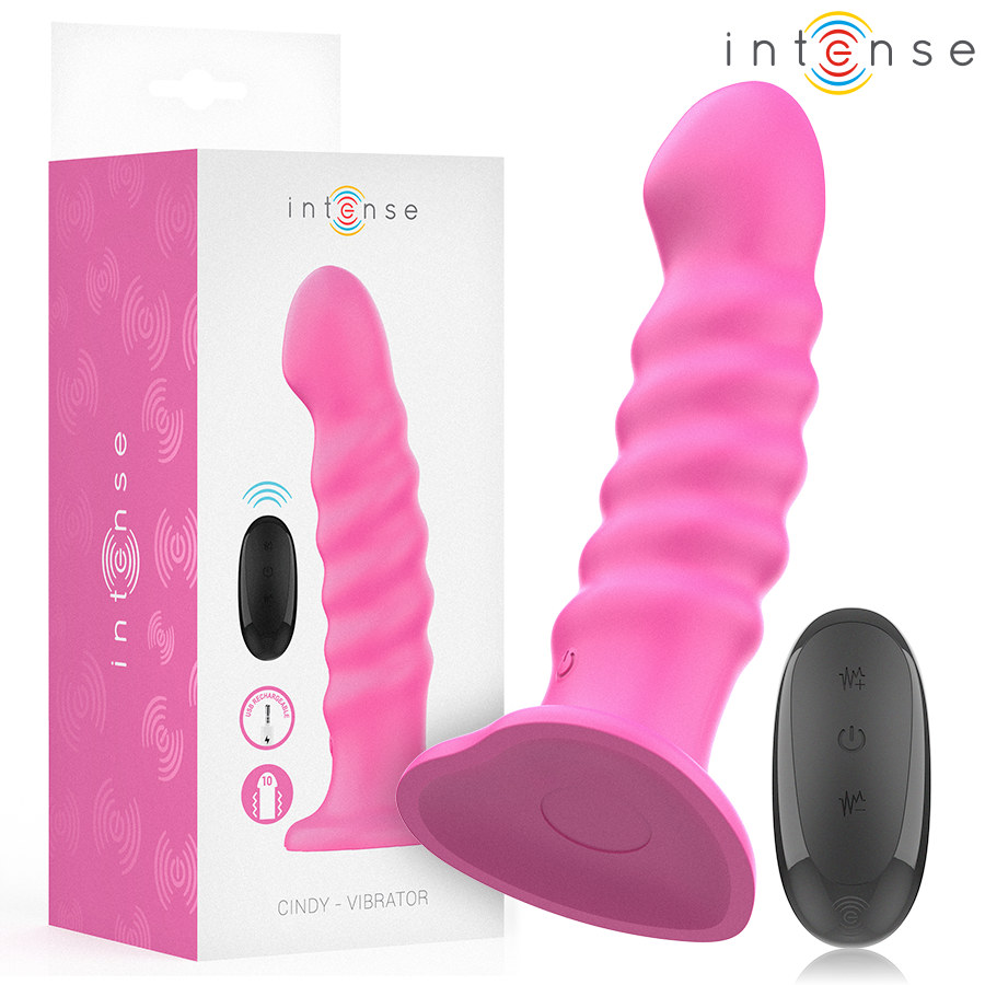 Vibromasseur Connecté Cindy Design Spirale 10 Vibrations Télécommande - Intense