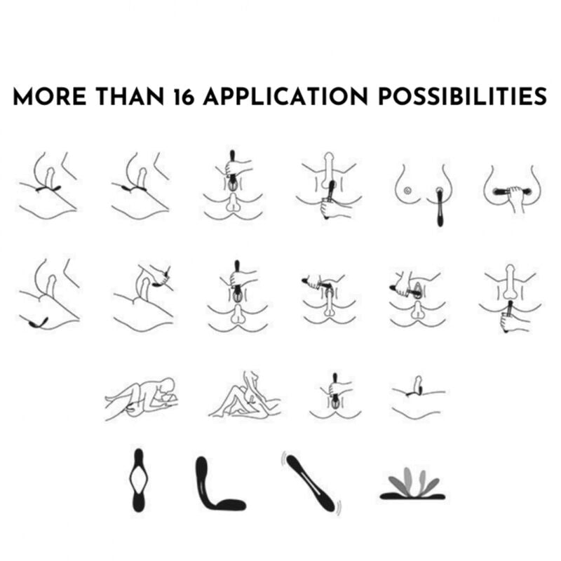 Vibromasseur Couple Flexible Elastic Game 2 Moteurs 10 Modes IPX7 - Satisfyer