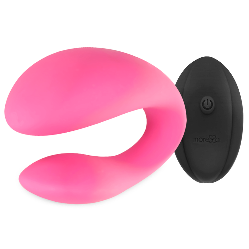 Vibromasseur Couple Télécommandé Lauren 2 Moteurs 10 Modes IPX7 - Moressa