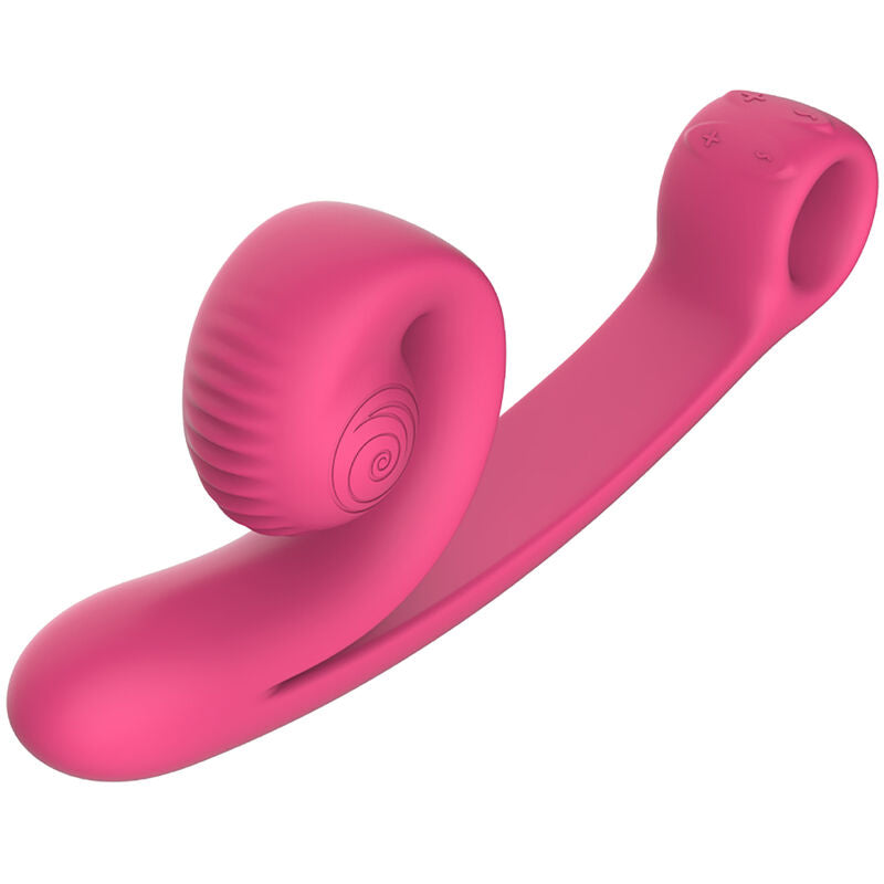 Vibromasseur Courbe Snail Vibe Double Stimulation Rotatif Rechargeable - Snail Vibe