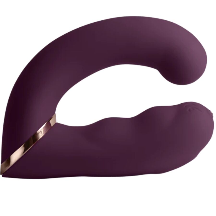 Vibromasseur Double Gemini Clitoris Point G Flexible 10 Modes IPX7 - Rocks-Off