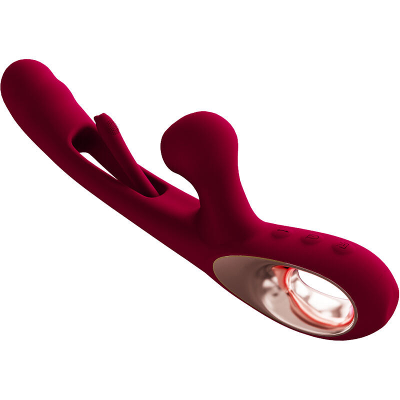 Vibromasseur Double Stimulateur Impact Swing Langue Mobile 15 Modes - Armony