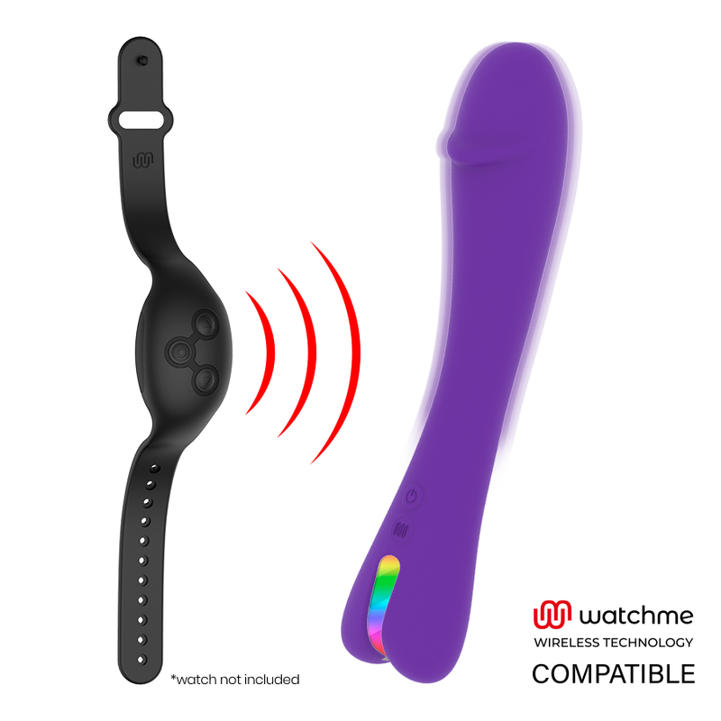 Vibromasseur Enzo WatchMe Sans Fil 10 Modes Rechargeable Étanche - Mr. Boss