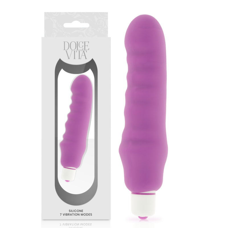 Vibromasseur Genius - Silicone Doux 7 Modes - Dolce Vita