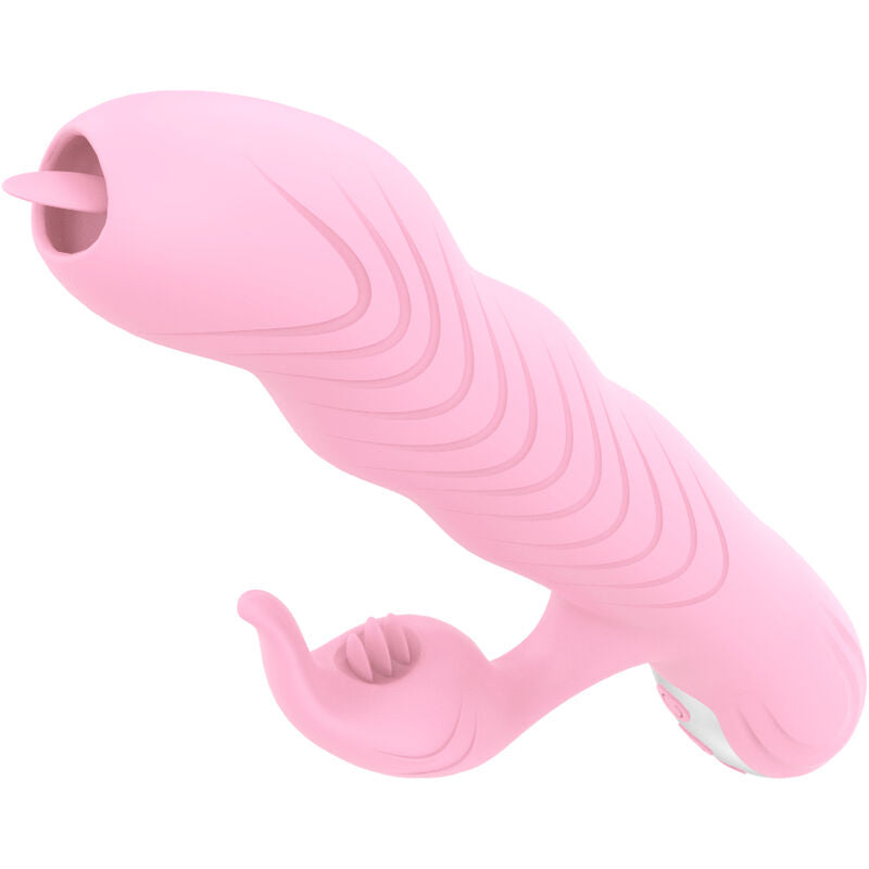 Vibromasseur Marcia Double Langue Poussée Chauffant 20 Modes - Armony