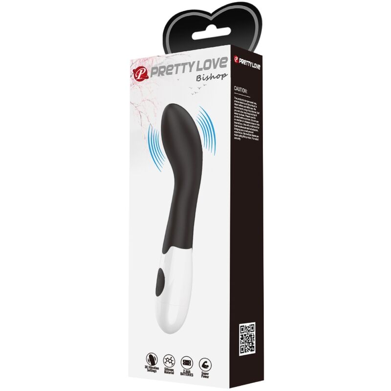Vibromasseur Point G Bishop 30 Modes de Vibration - Pretty Love