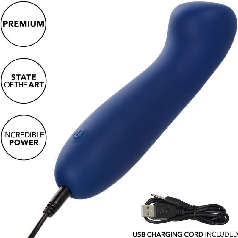 Vibromasseur Point G Cashmere Satin Flexible 10 Vitesses IPX7 - Calexotics