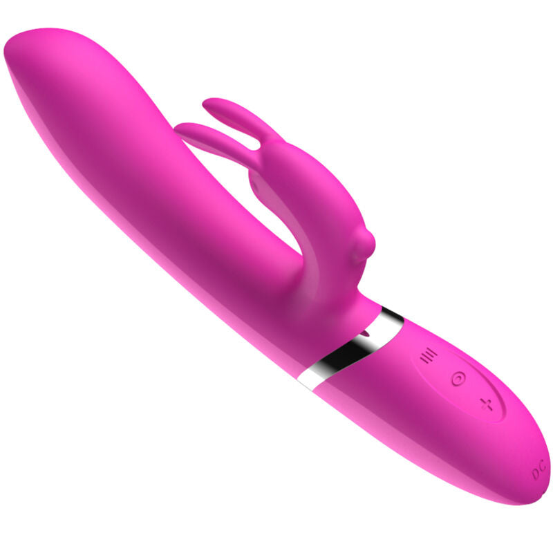 Vibromasseur Rabbit Ava Étanche 16 Modes Rechargeable Fuchsia - Armony