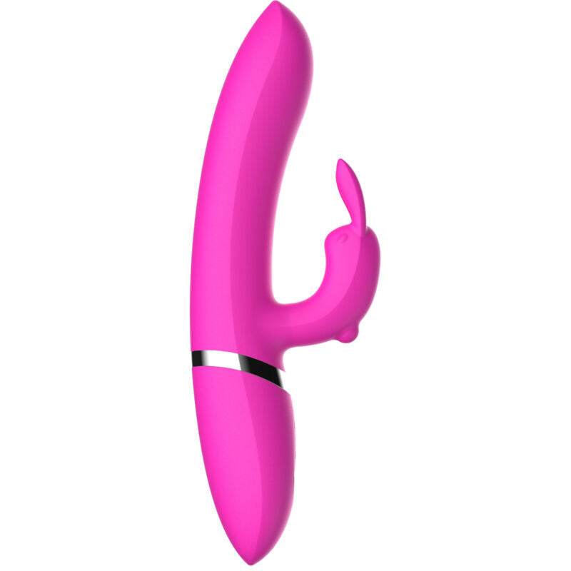Vibromasseur Rabbit Ava Étanche 16 Modes Rechargeable Fuchsia - Armony