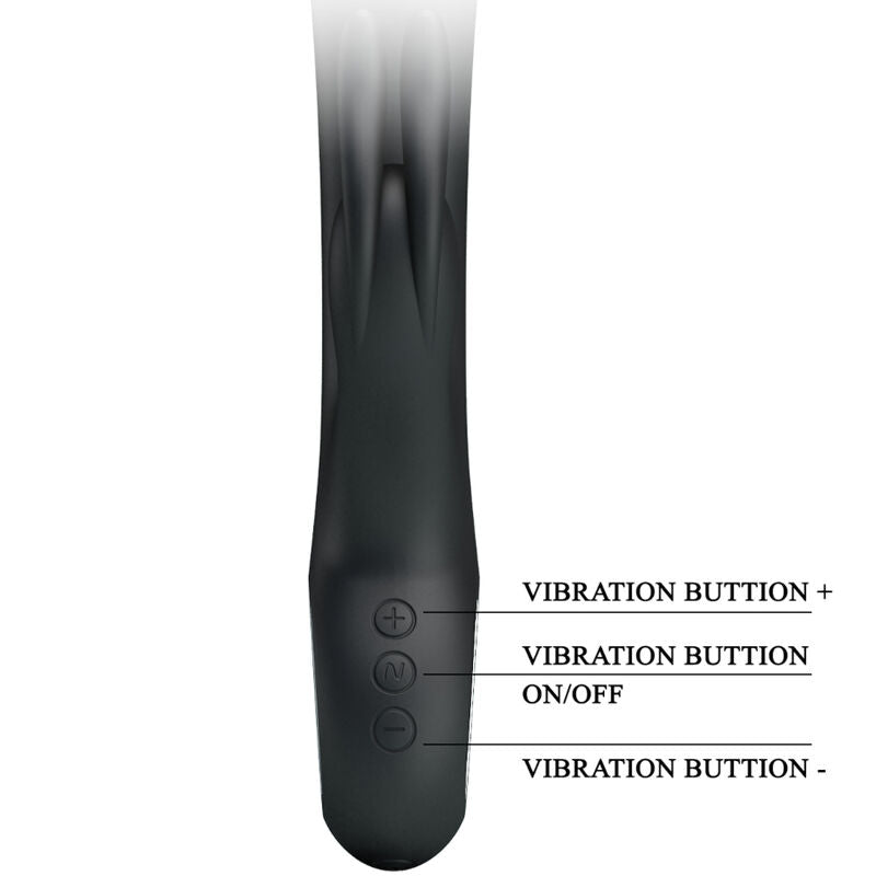 Vibromasseur Rabbit Carina Chauffant 7 Modes Rechargeable - Pretty Love