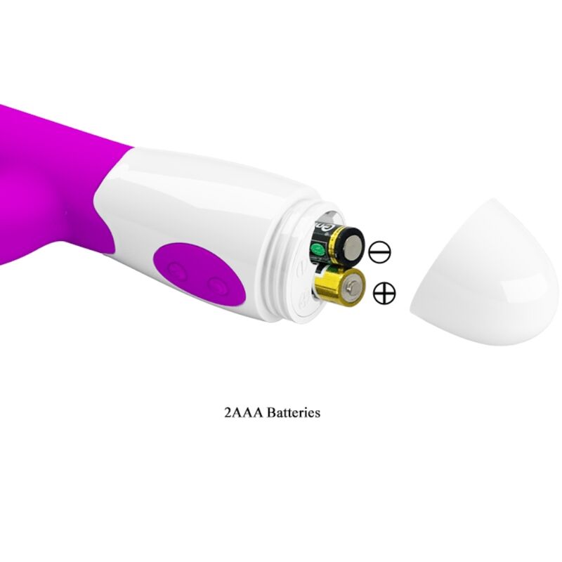 Vibromasseur Rabbit Centaure 30 Modes de Vibration Silicone - Pretty Love