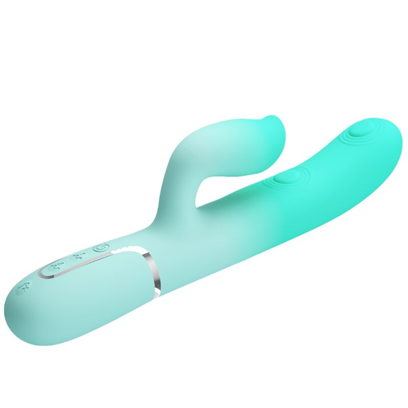 Vibromasseur Rabbit Gigi Double Stimulation 7 Modes Rechargeable - Pretty Love