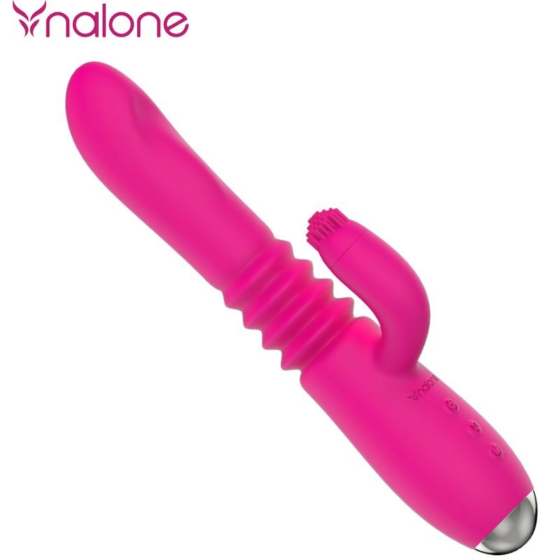 Vibromasseur Rabbit Idol Plus Rotation Va-et-Vient Chauffant - Nalone