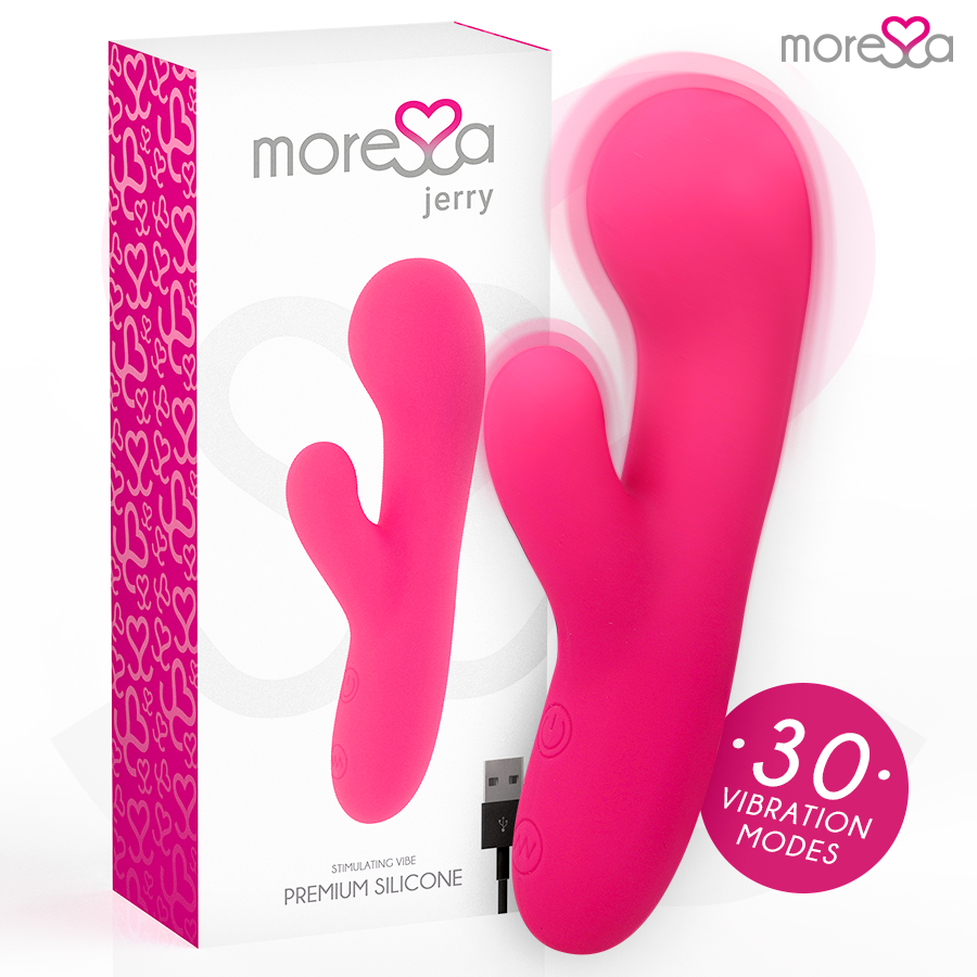 Vibromasseur Rabbit Moressa — jerry double moteur