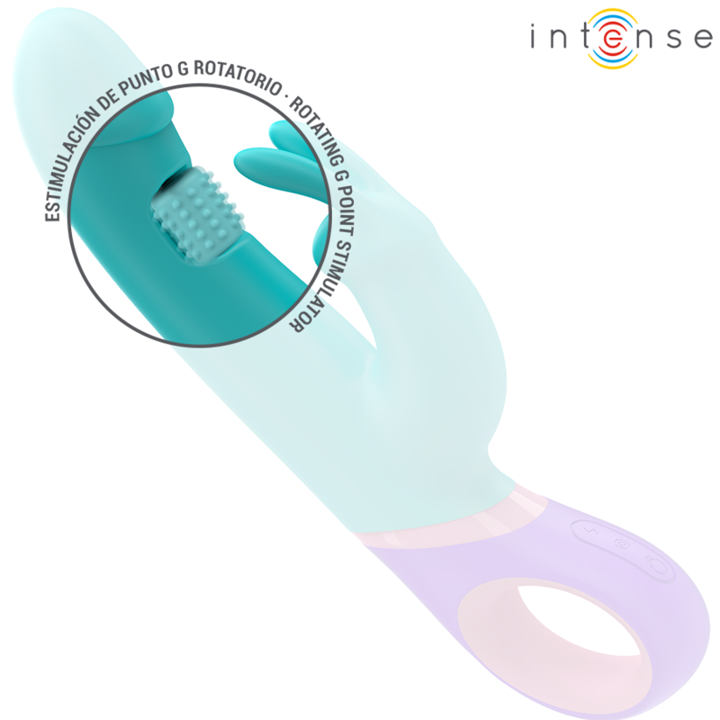 Vibromasseur Rabbit Monica Stimulateur Point G Rotatif 14 Modes - Intense