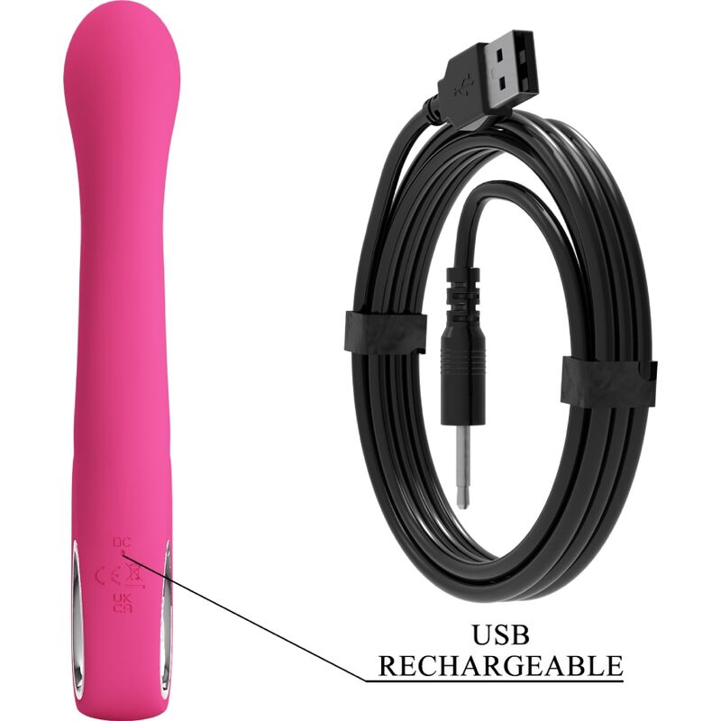 Vibromasseur Rabbit Novak 12 Vibrations Rechargeable USB - Pretty Love