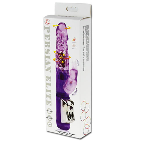 Vibromasseur Rabbit Persinal Elite Rotation Billes Multivitesse - Baile