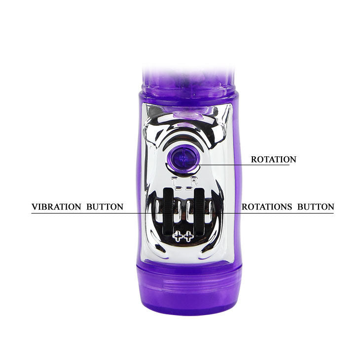 Vibromasseur Rabbit Persinal Elite Rotation Billes Multivitesse - Baile