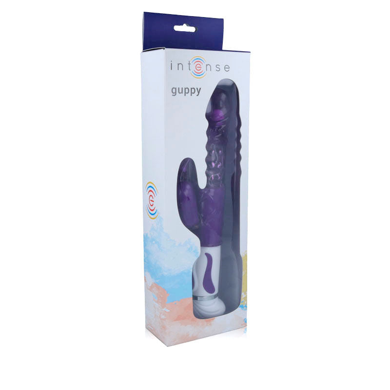 Vibromasseur Rabbit Rotatif Guppy 12 Vibrations 4 Rotations - Intense