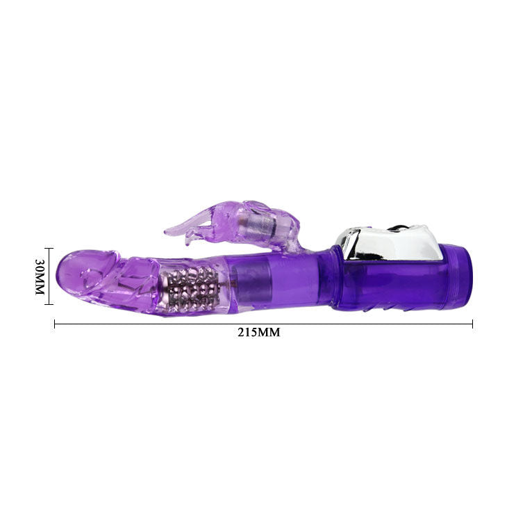 Vibromasseur Rabbit Rotatif Super Sex Perles Tournantes Double Stimulation - Baile
