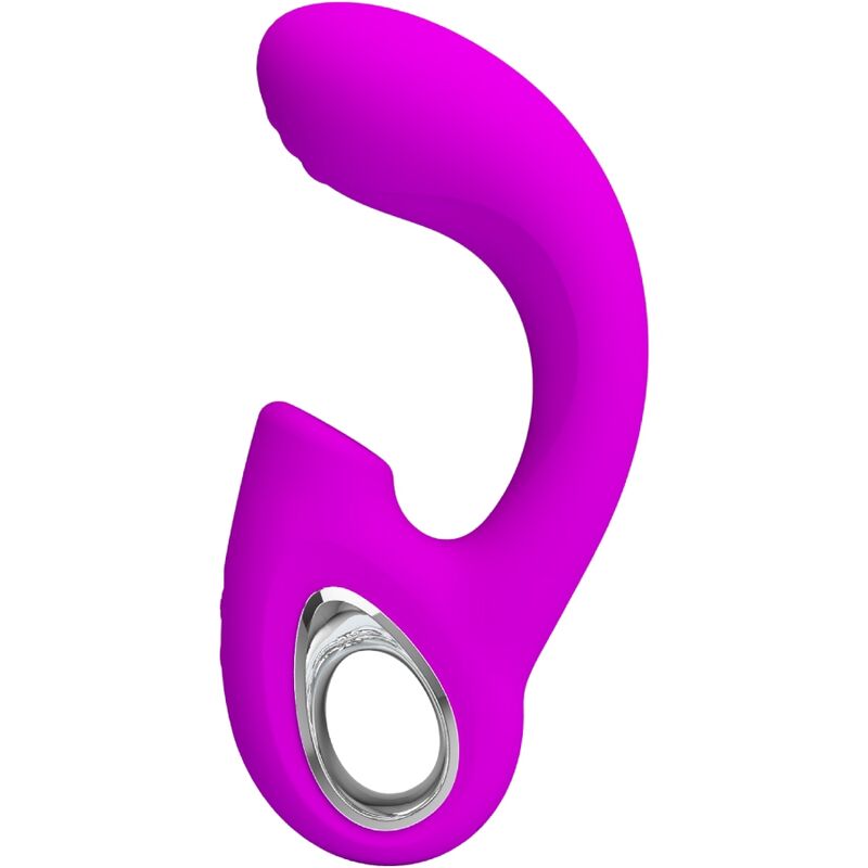 Vibromasseur Rabbit Sibel Point G et Clitoris 10 Modes Rechargeable - Pretty Love