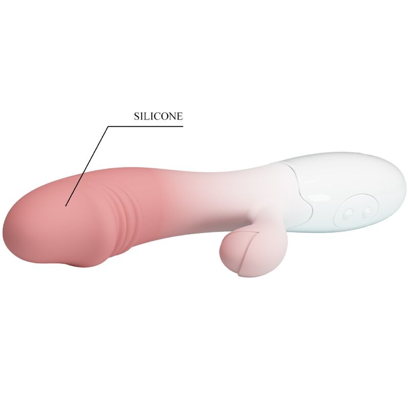 Vibromasseur Rabbit Snappy Double Stimulation 30 Vibrations - Pretty Love