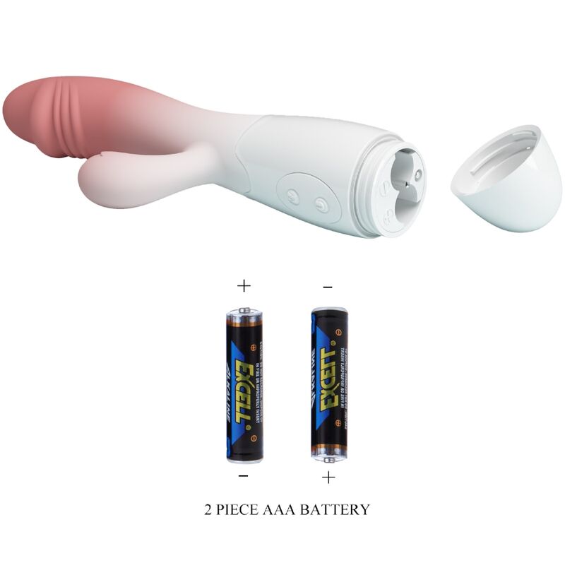 Vibromasseur Rabbit Snappy Double Stimulation 30 Vibrations - Pretty Love