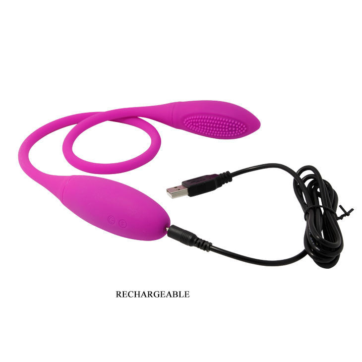 Vibromasseur Snaky Vibe 7 Vibrations - Pretty Love