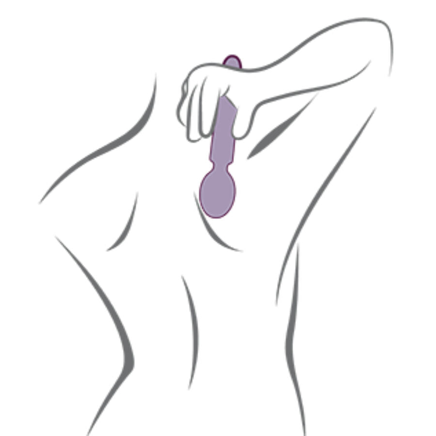 Vibromasseur Wand Flexible Oriel 10 Modes IPX7 Rechargeable - Rocks-Off