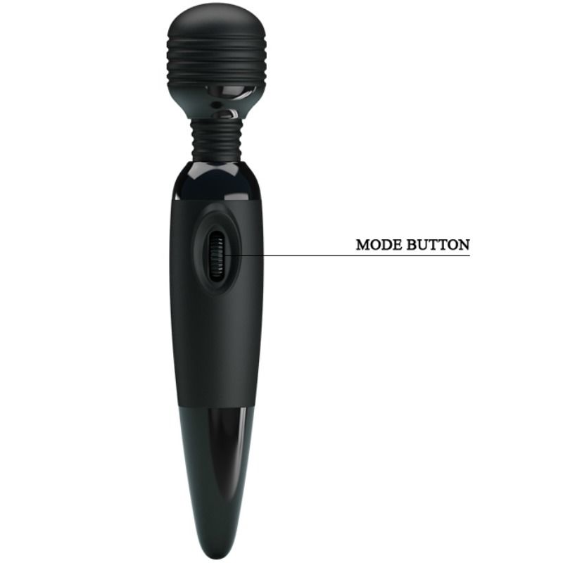 Vibromasseur Wand Têtes Interchangeables Multivitesses Silicone - Baile