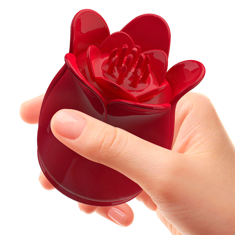 Wand de Massage Vibrant Secret Garden Tête Flexible Rechargeable - Pretty Love