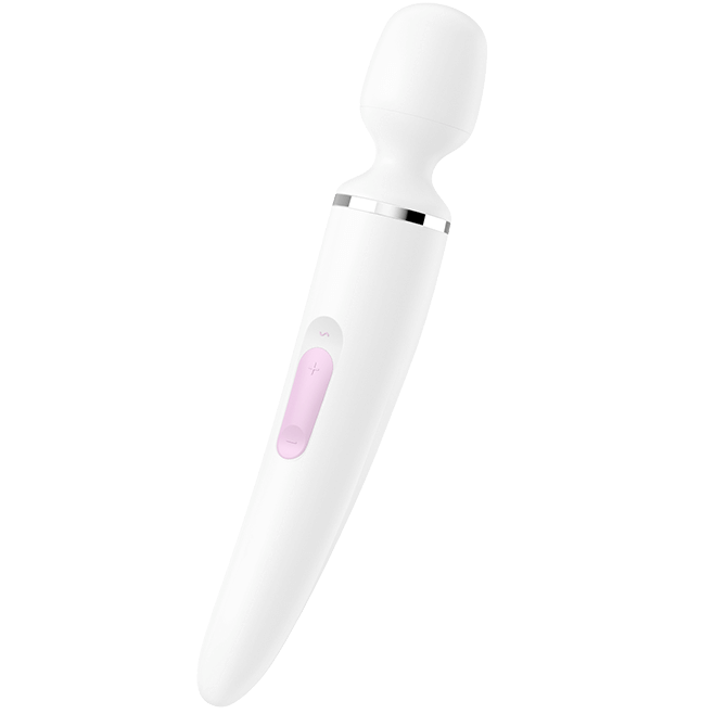 Wand Vibromasseur Puissant Wander Silicone Rechargeable Étanche - Satisfyer